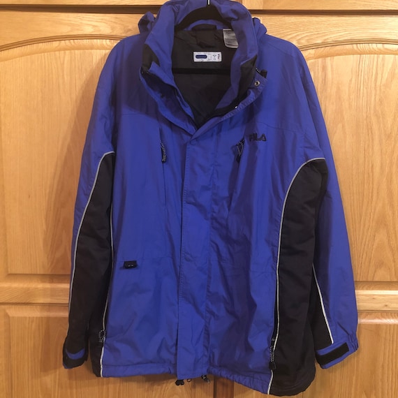 FILA Purple Jacket Mens Large - Etsy