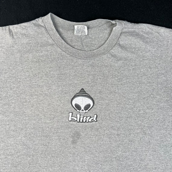 90s Blind Skateboard T-shirt Sz XL (4084) - image 4