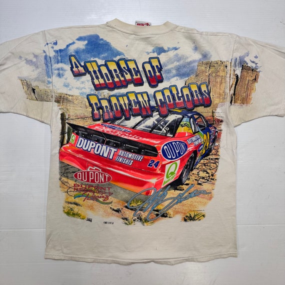 1996 Jeff Gordon NASCAR T-Shirt Sz XL (A1665) - image 7