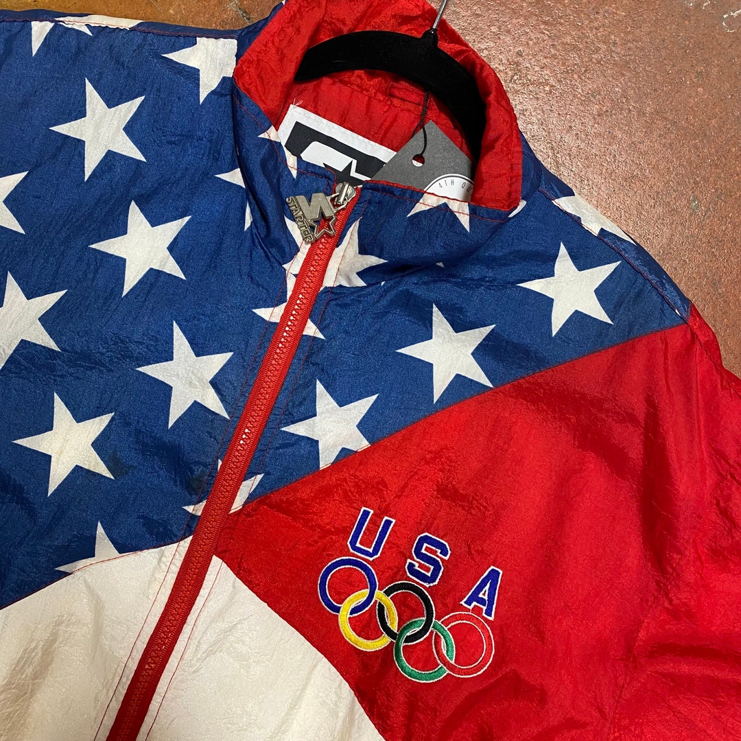 90s Team USA Starter Jacket Mens Etsy 90s-team-usa-starter-jacket-mens-etsy