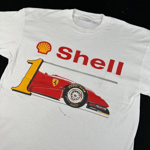 Shell ferrari t hot sale shirt