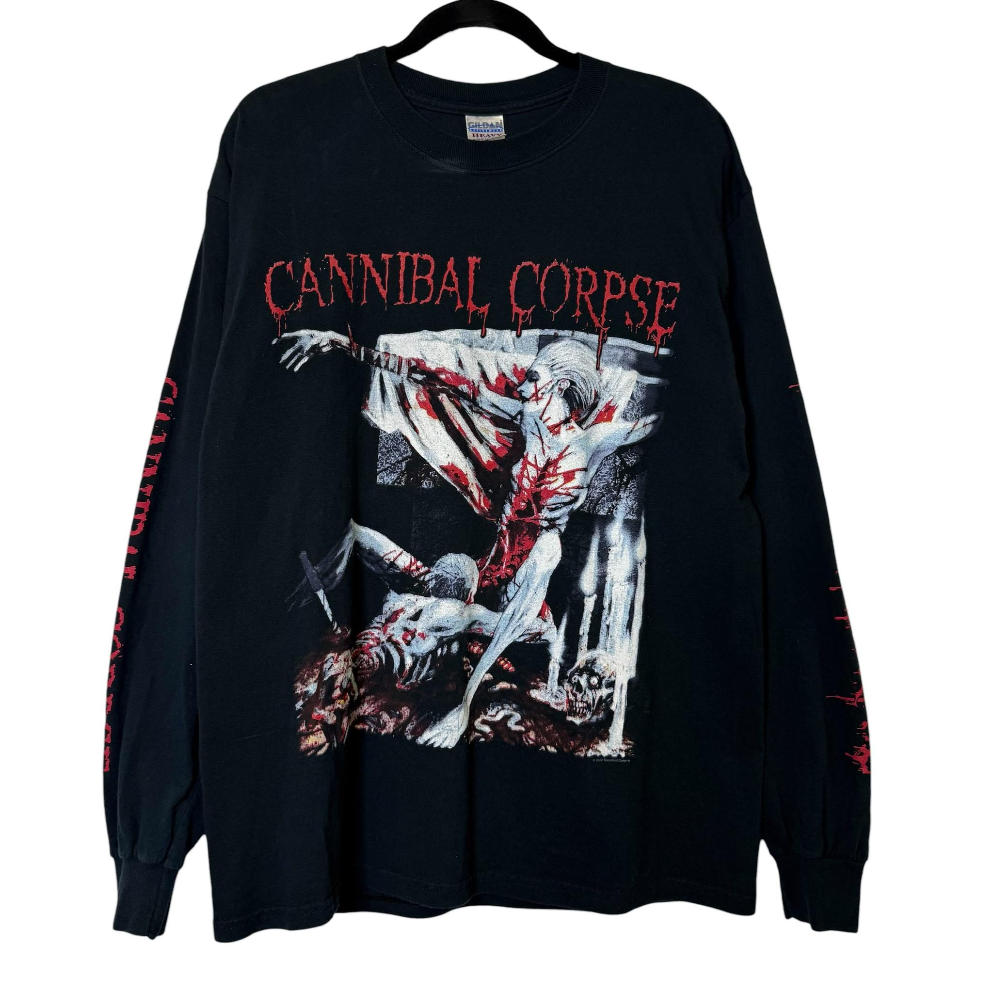 2002 Cannibal Corpse Long Sleeve T-shirt Sz L (A6360) - Etsy