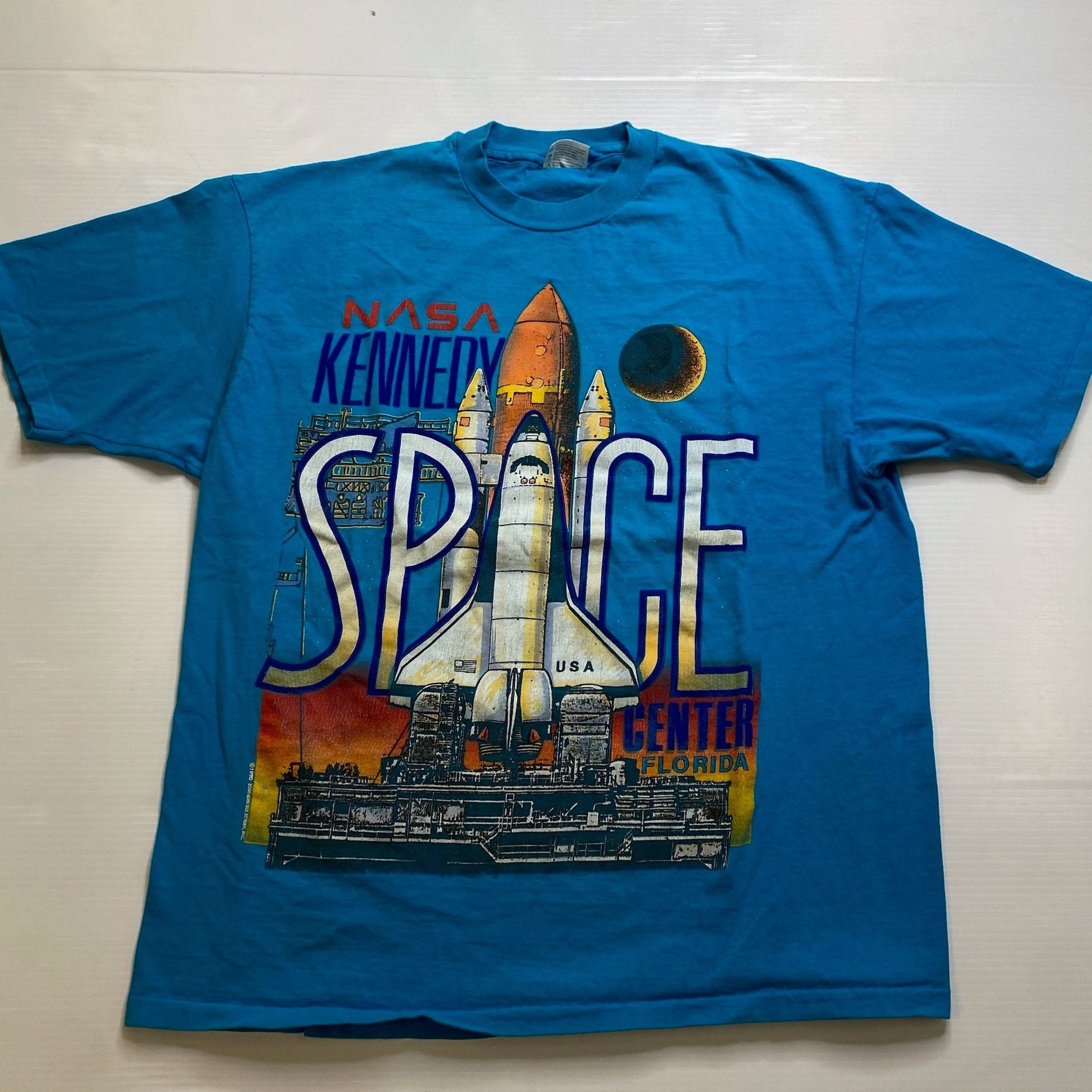 90's NASA Spaceship T-shirt Sz XL (A3654) - Etsy