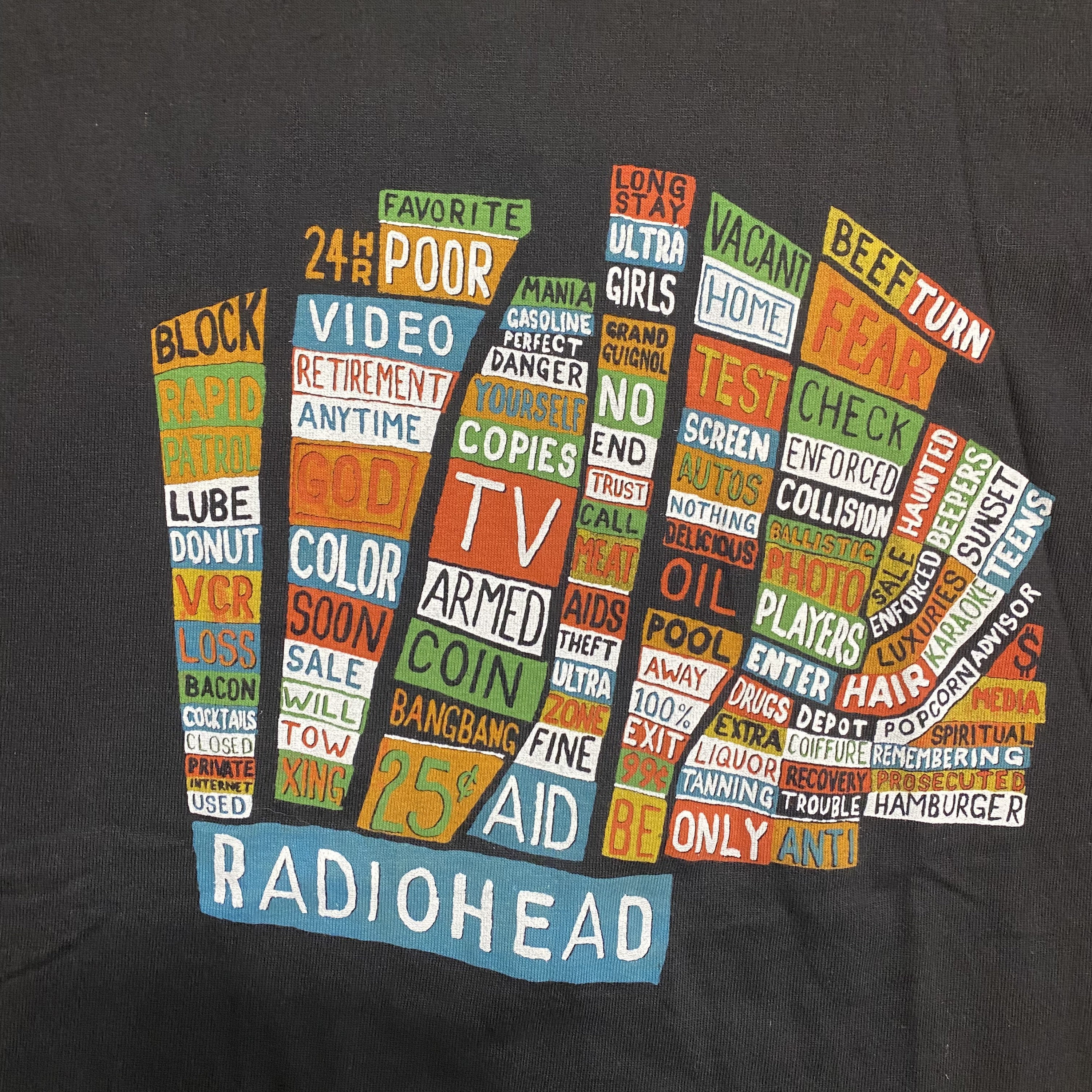 VTG Radiohead Hail to the Thief T-shirt Men's L - Etsy