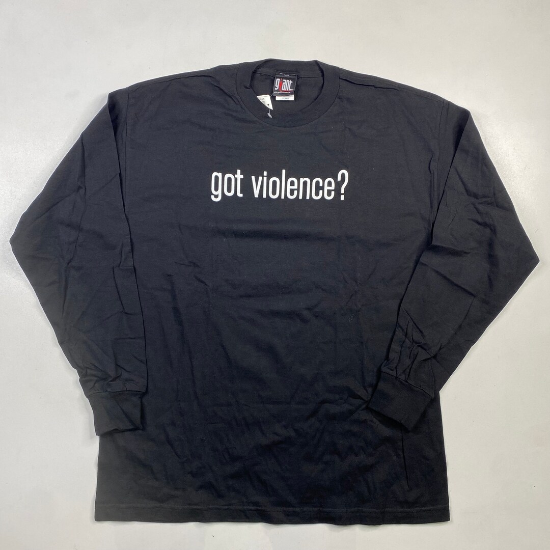◉Marilyn manson ロンT got violence? ブラックXL 安く 買う