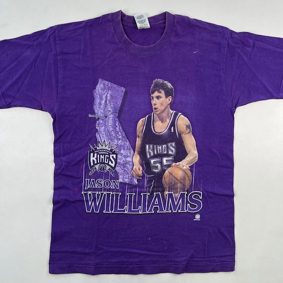 Jason Williams Tee Shirt Sacramento Kings NBA Basketball