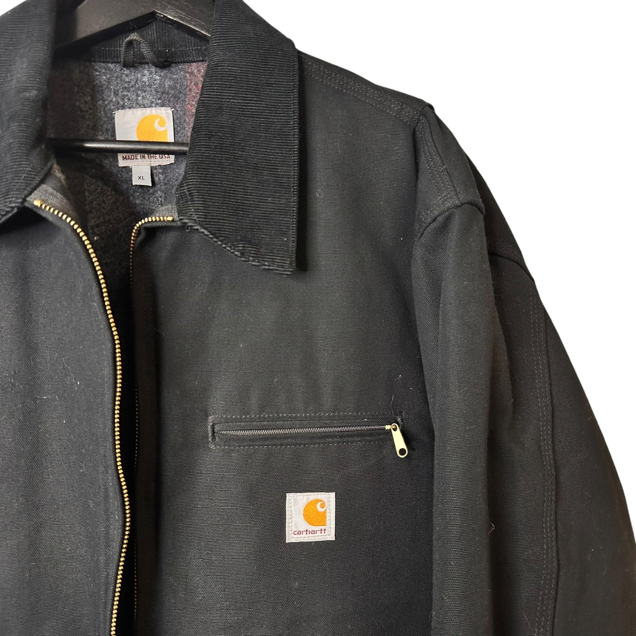 Vintage Carhartt Detroit Jacket Black Men