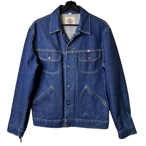 70&#39;s GWG Denim Snap Jacket Sz L (A5251)