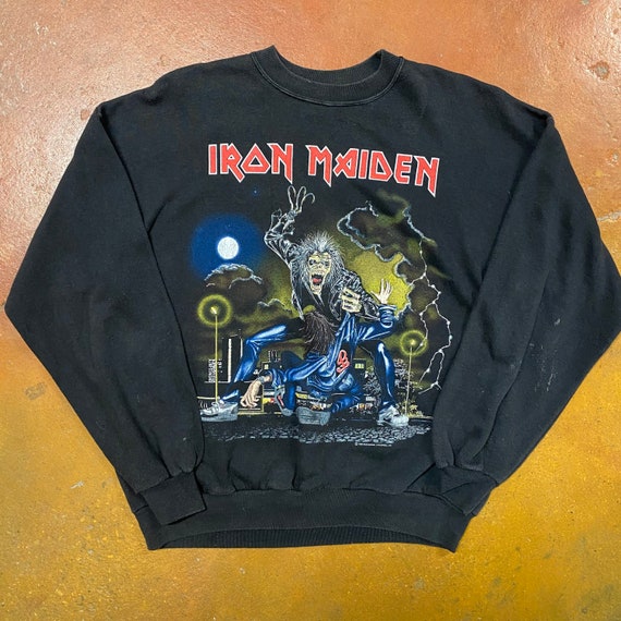 1990 Iron Maiden Sweater Europe Tour 