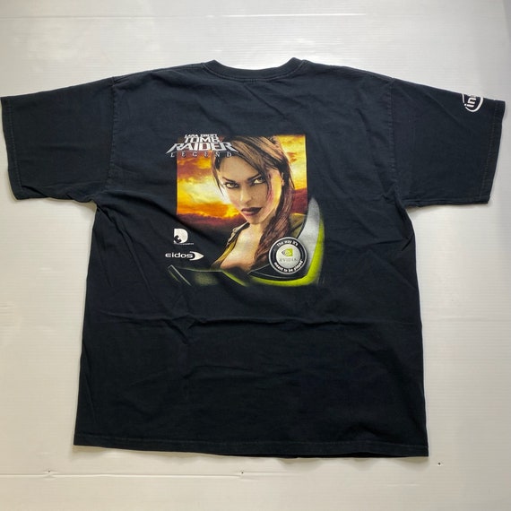 Lara Croft Tomb Raider Legend Nvidia T-Shirt Sz X… - image 1