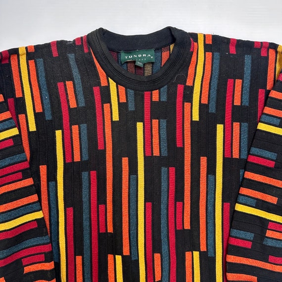 90s Coogi Inspired Sweater Sz M (A3306b) - image 2