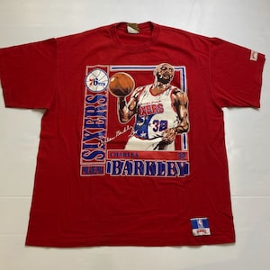 1990 Charles Barkley Stats T-shirt maat XL (A3759)