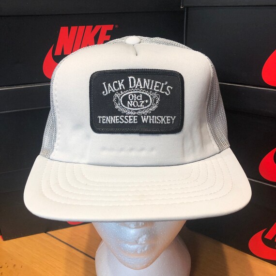 80s Jack Daniels Mesh Trucker Hat 