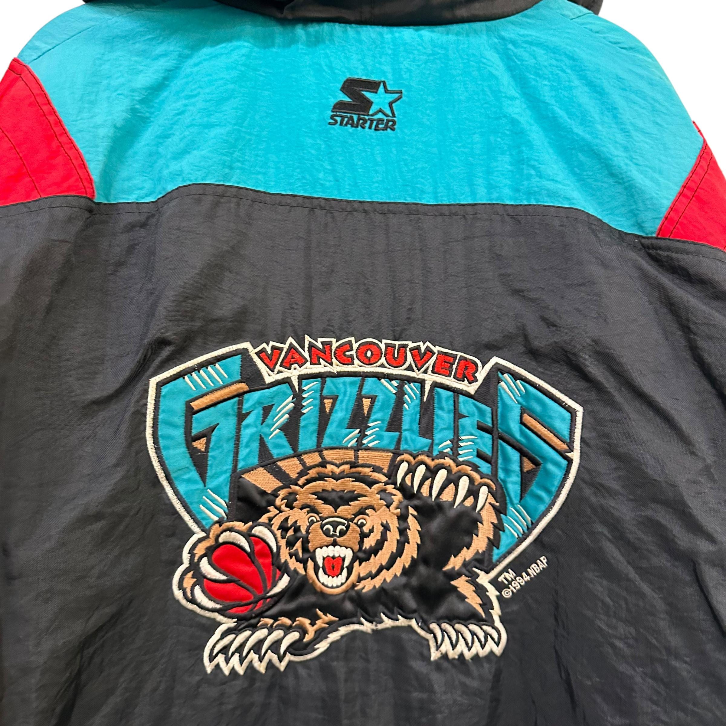 90s Vancouver Grizzlies Starter Jacket Size L - Etsy