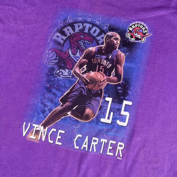 2000s Vince Carter Raptors T-shirt Sz XL - image 3