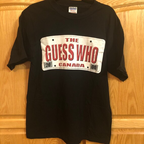 2000 The Guess Who T-Shirt Herren Groß 