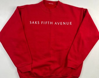 90s Saks Fifth Avenue Sweatshirt size Large