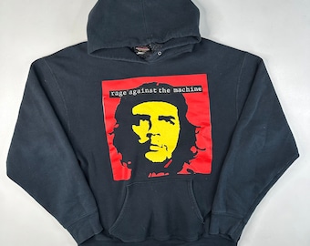 1997 Rage Against The Machine Che Guevara Hoodie Sz XL