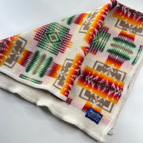 Vintage Pendleton Baby Blanket Chief Joseph Pattern Etsy