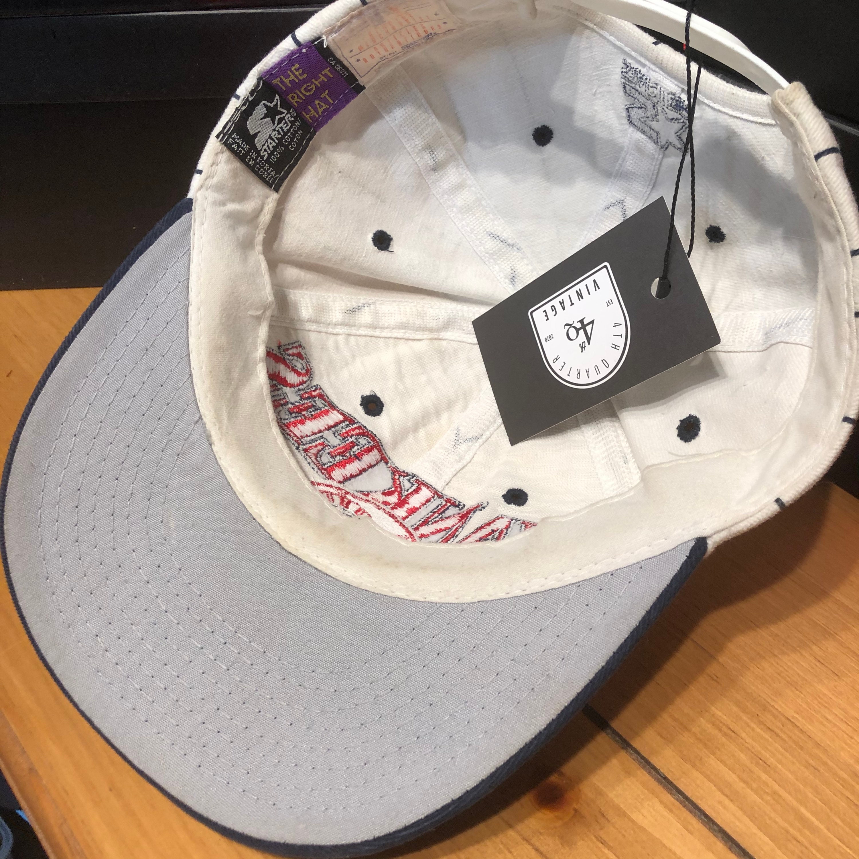 90s New York Yankees Pin Stripe Starter Hat - Etsy