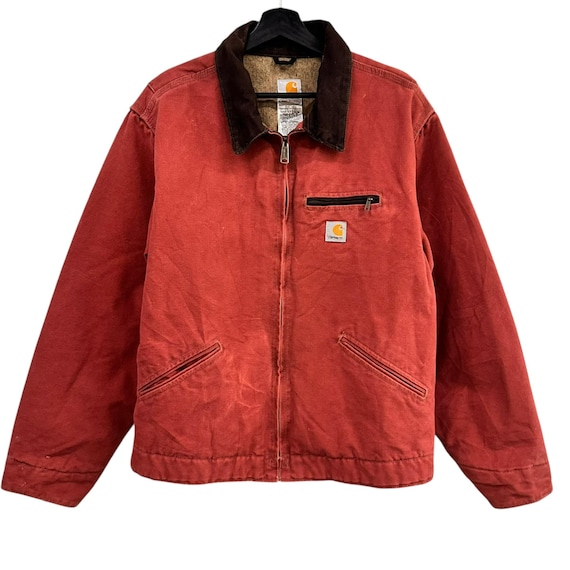 Vintage Carhartt Salmon Detroit Jacket Women's XL - Etsy