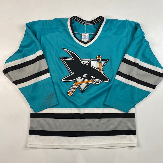 Tentacle Overcome Datum men's san jose sharks jersey white cute Stern