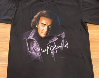 1996 Neil Diamond Tour T-shirt Sz XL (A377)