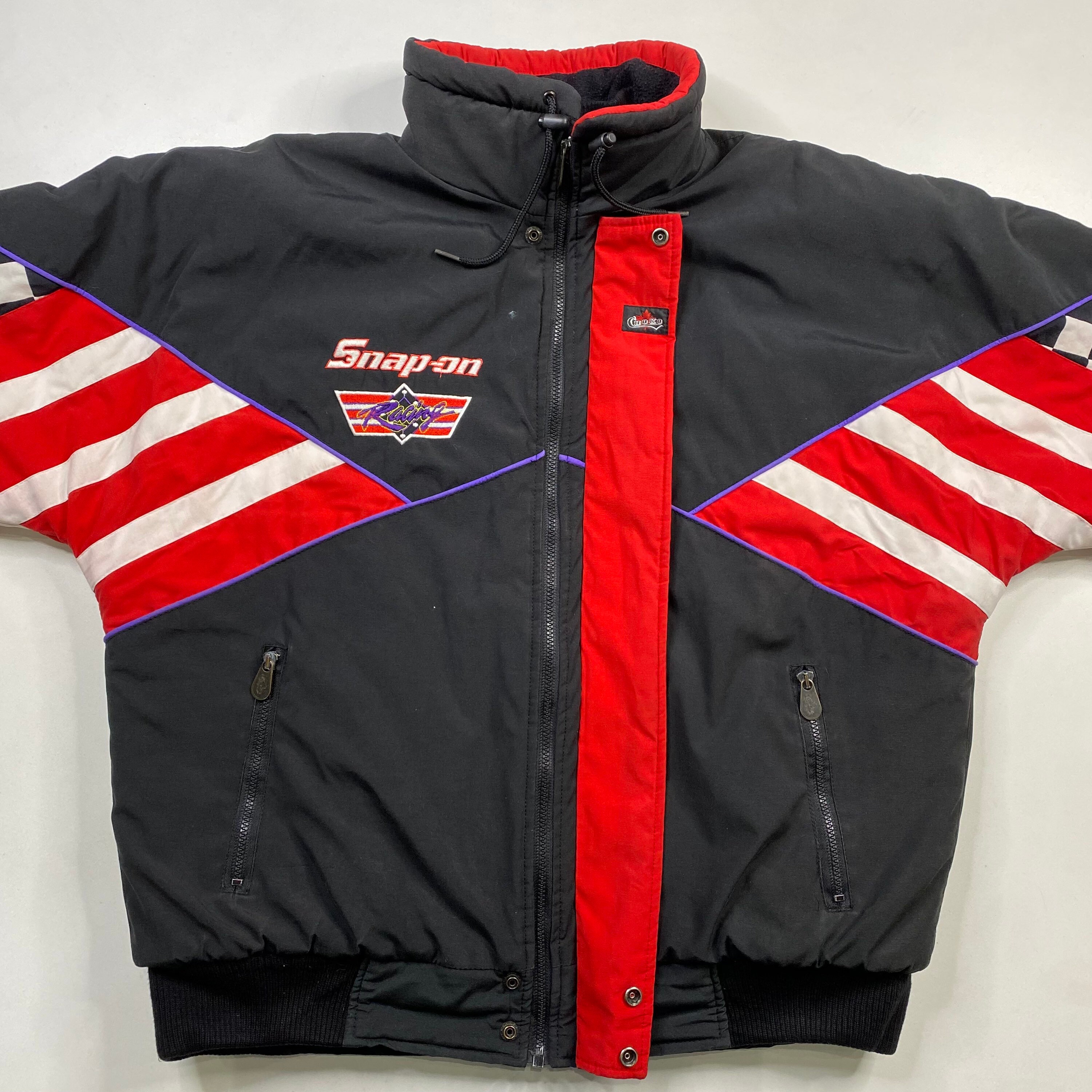 90's Snap on Racing Jacket Size XL 