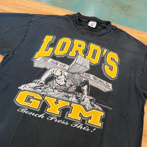 90s Lords Gym T-shirt Sz L L553 - Etsy