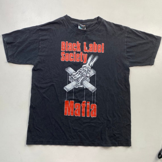 2005 Black Label Society Mafia T-shirt 