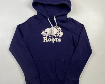 roots blue hoodie