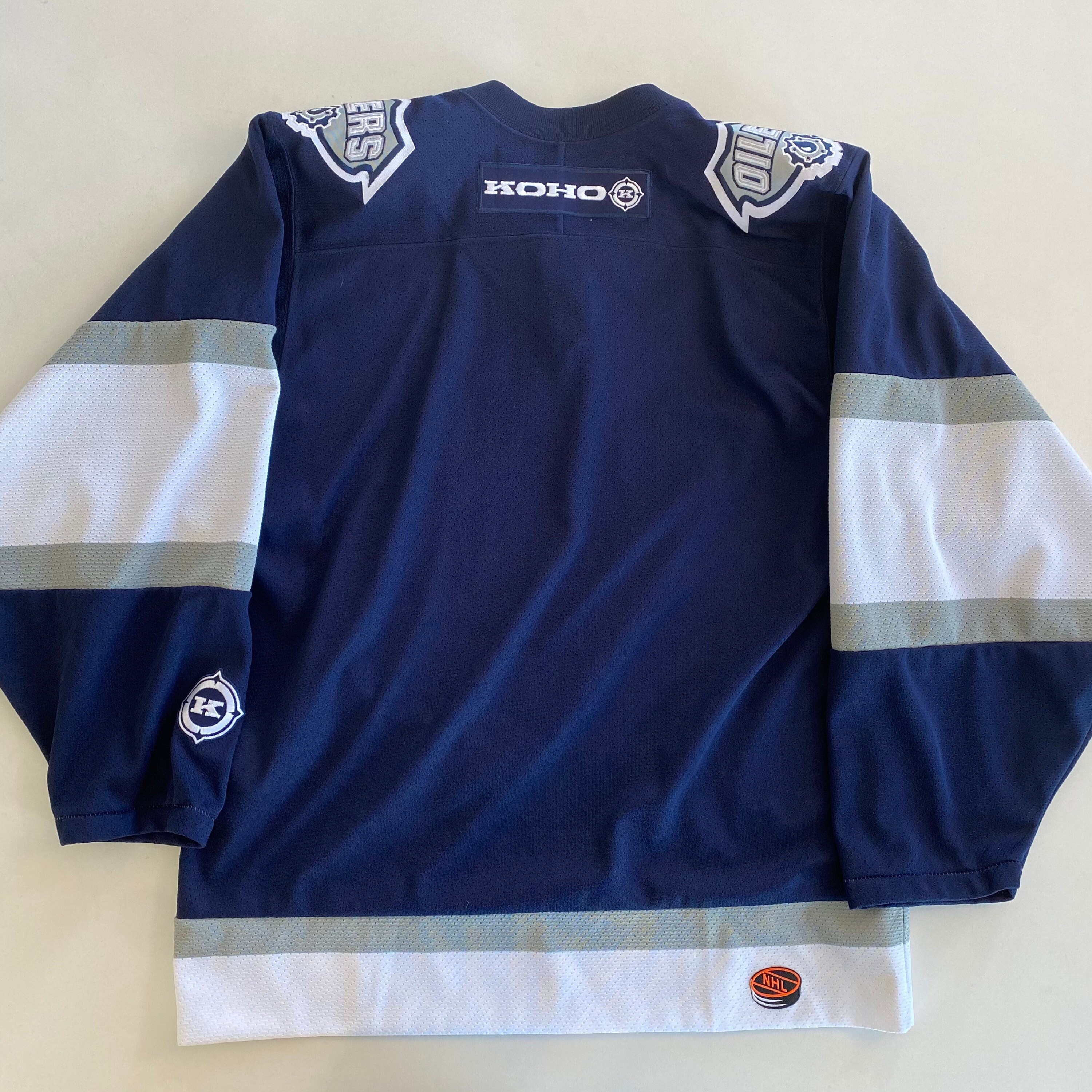 Vintage Edmonton Oilers KOHO Hockey Jersey Oil Drop Etsy