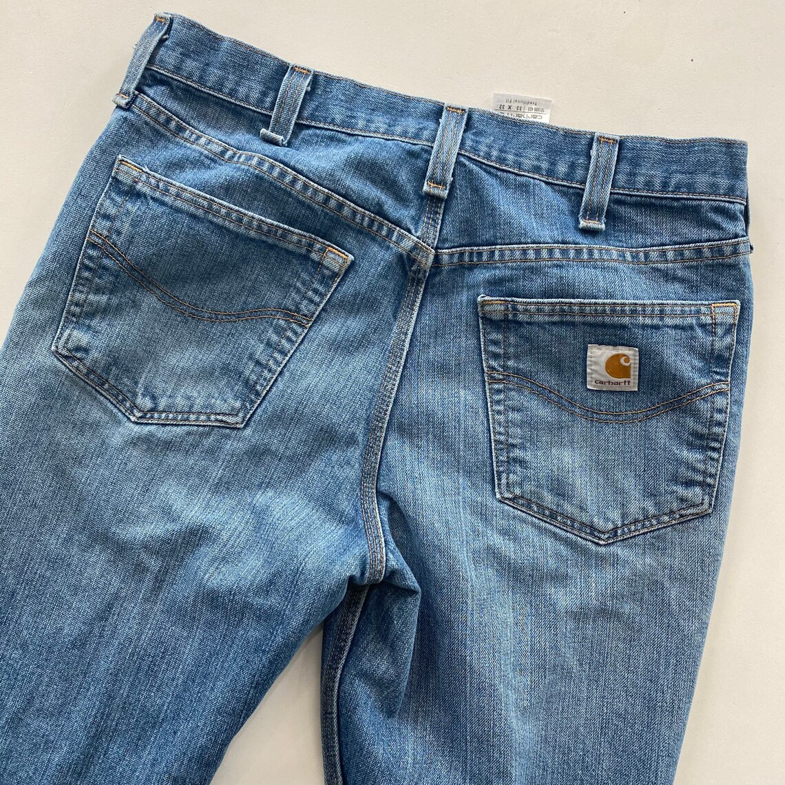 Carhartt Denim Jean Traditional Fit Work Pants Size 32 x 32 | Etsy