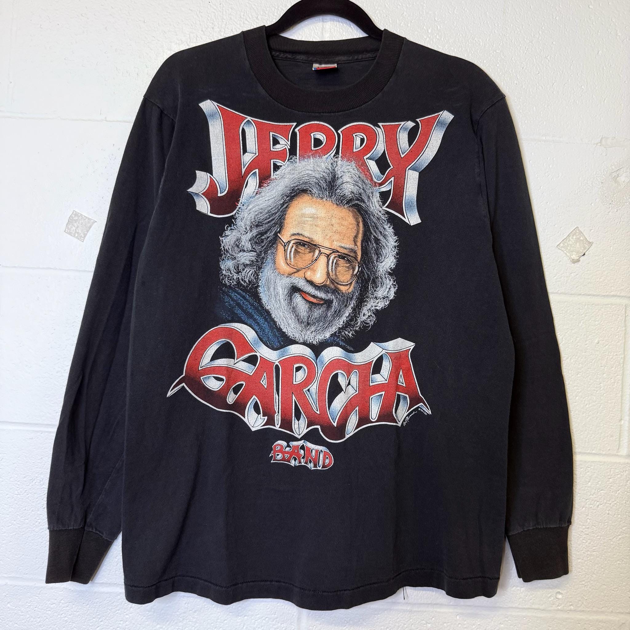 knee length dresses for ladies Jerry Garcia Moon Long Sleeve Grateful Dead Merchandise main image 1