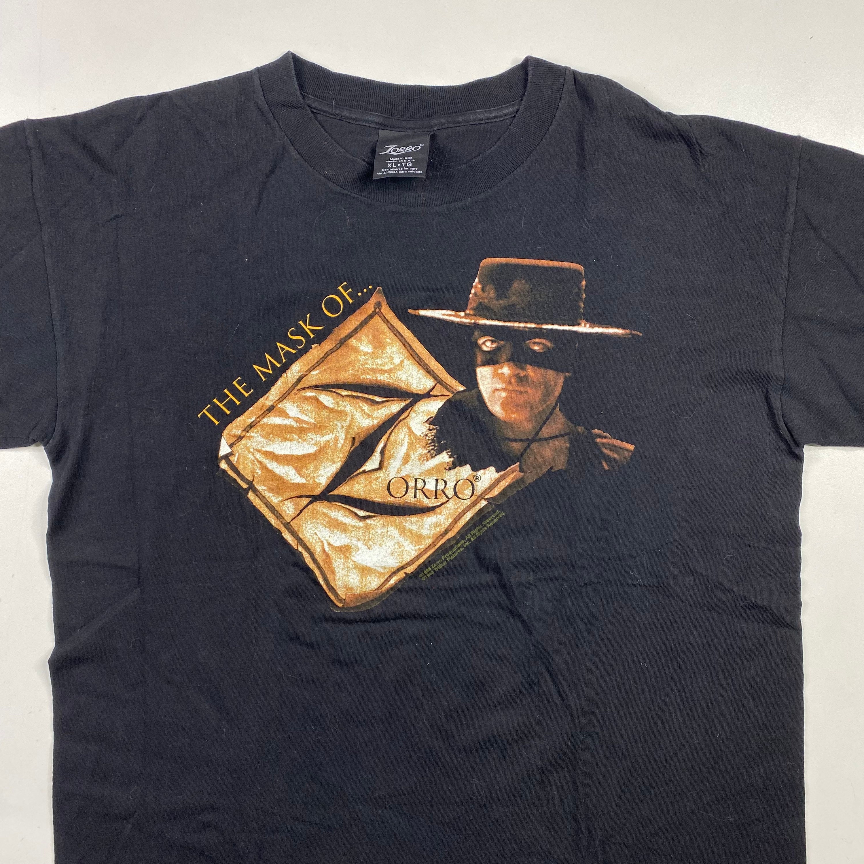 1998 Mask of Zorro T-shirt Sz XL (A291) - Etsy
