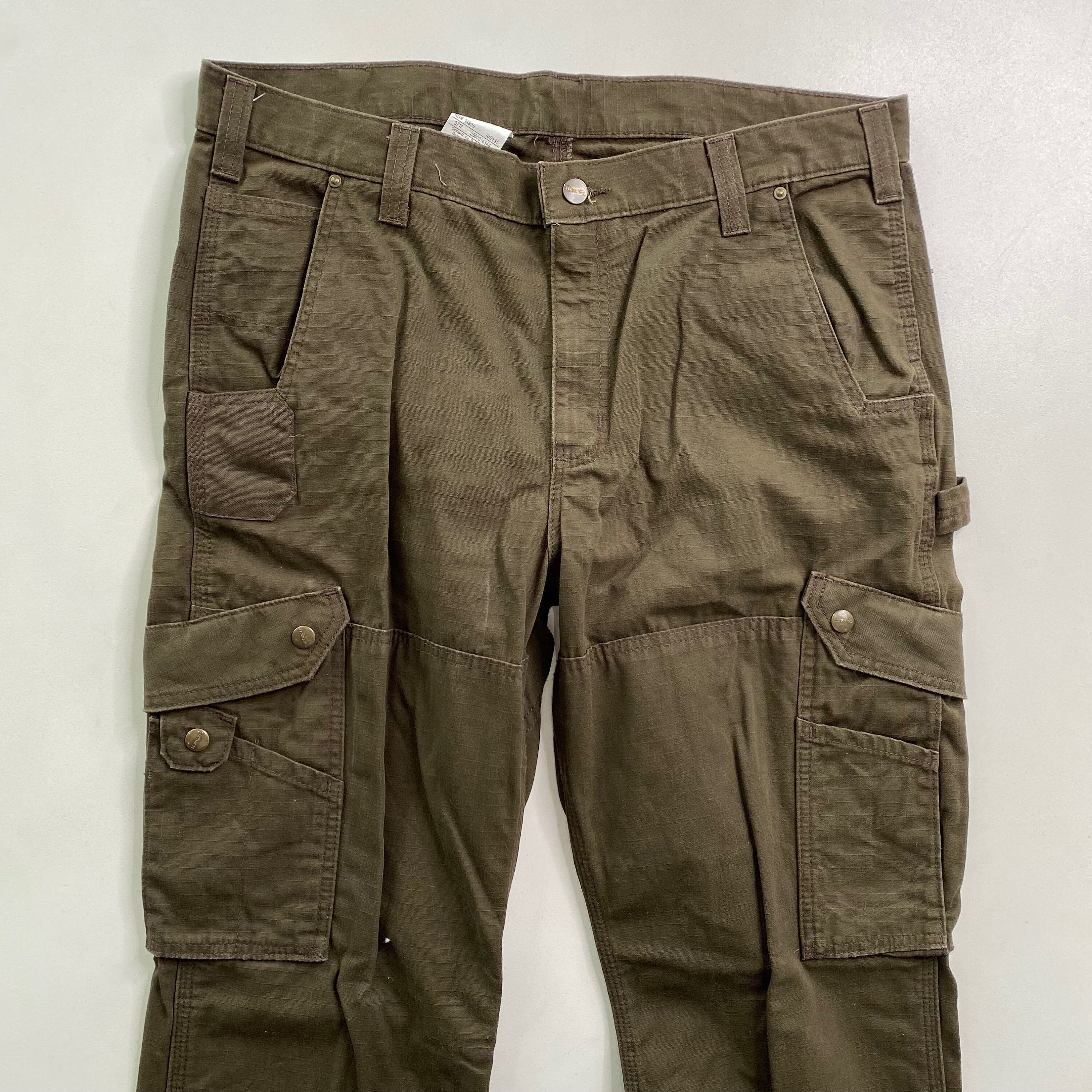 brown work pants