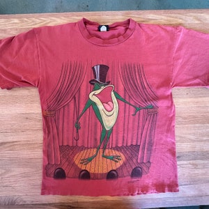 1995 Michigan J Frog T-Shirt Sz L (A003)