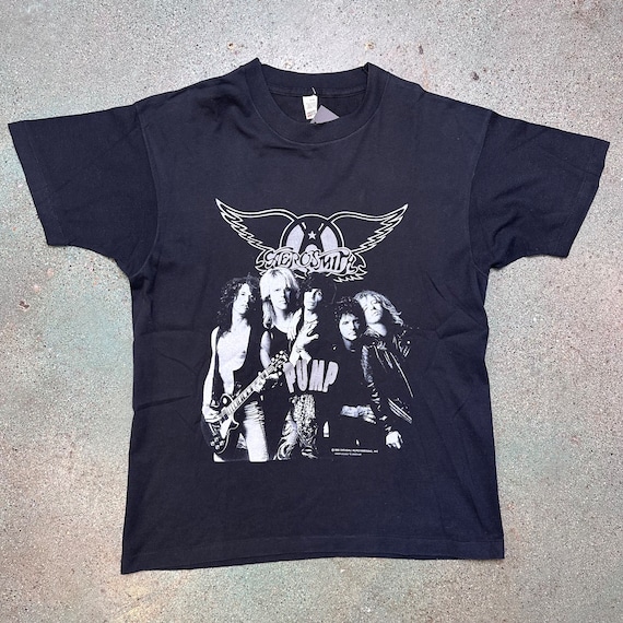 1989 Aerosmith PUMP Band T-shirt Sz XL (A2048) - Etsy
