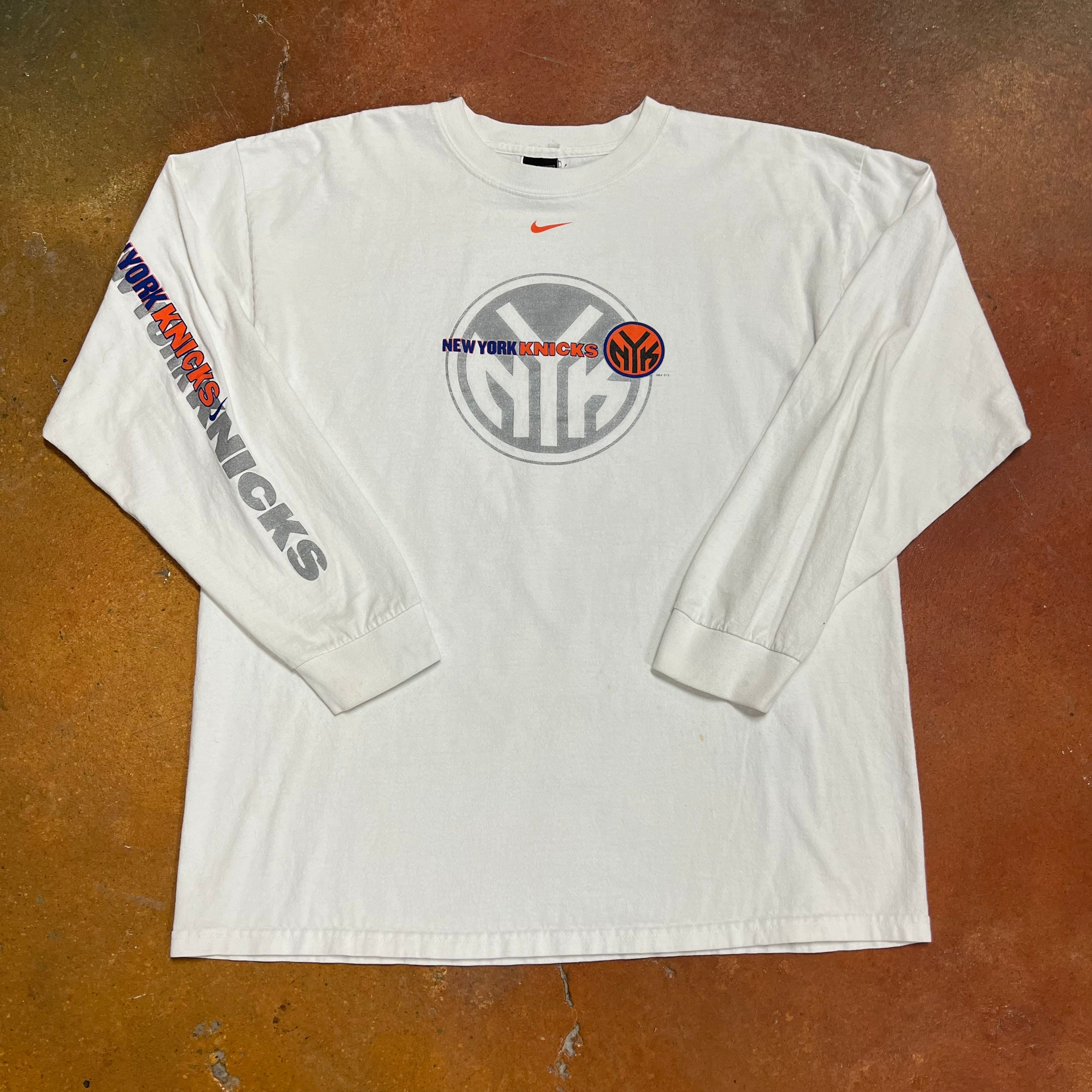 90s New York Knicks Nike Long Sleeve Sz 