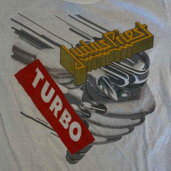 1986 Judas Priest Fuel For Life Turbo Tour T-shir… - image 2