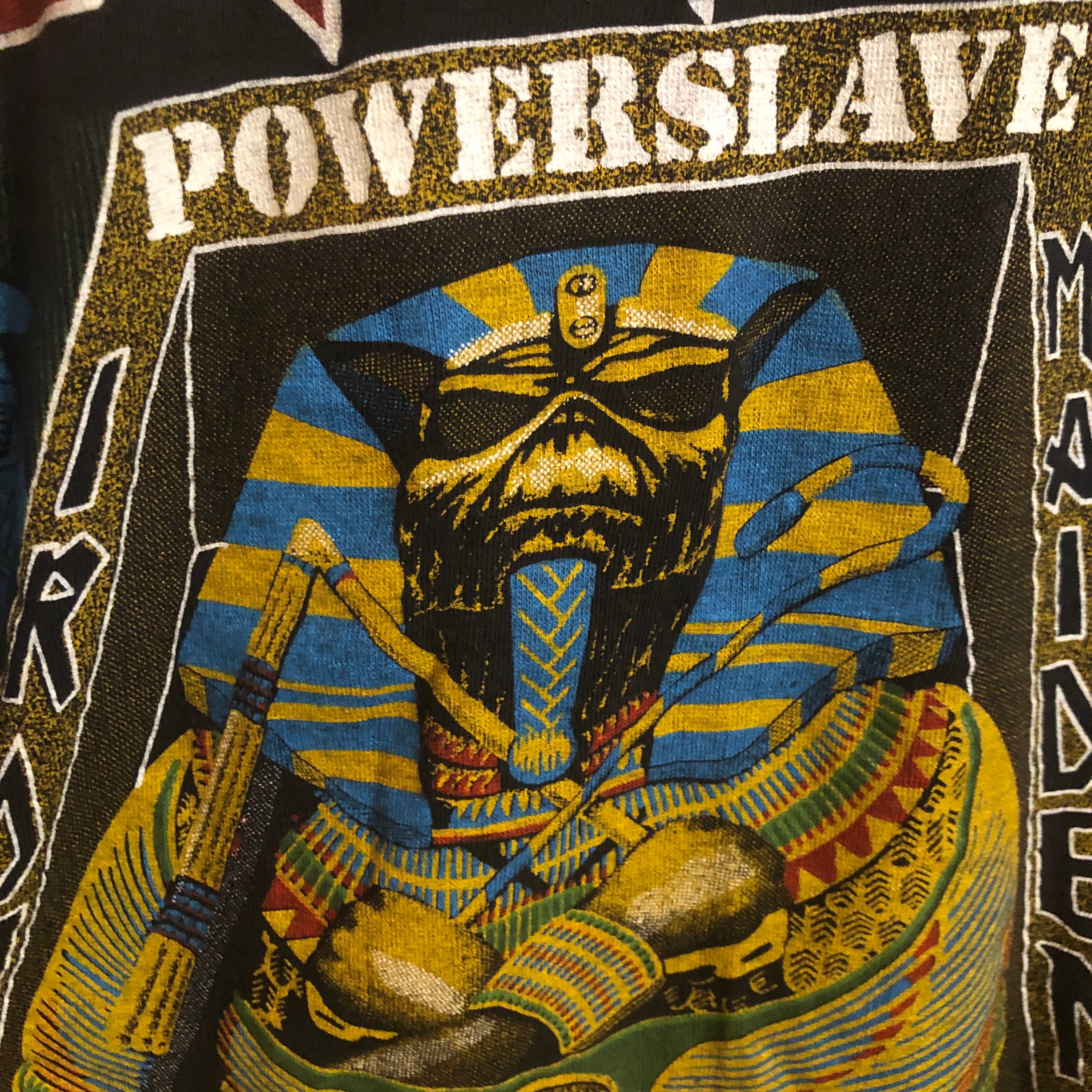 Vintage Iron Maiden Powerslave T-shirt - Etsy