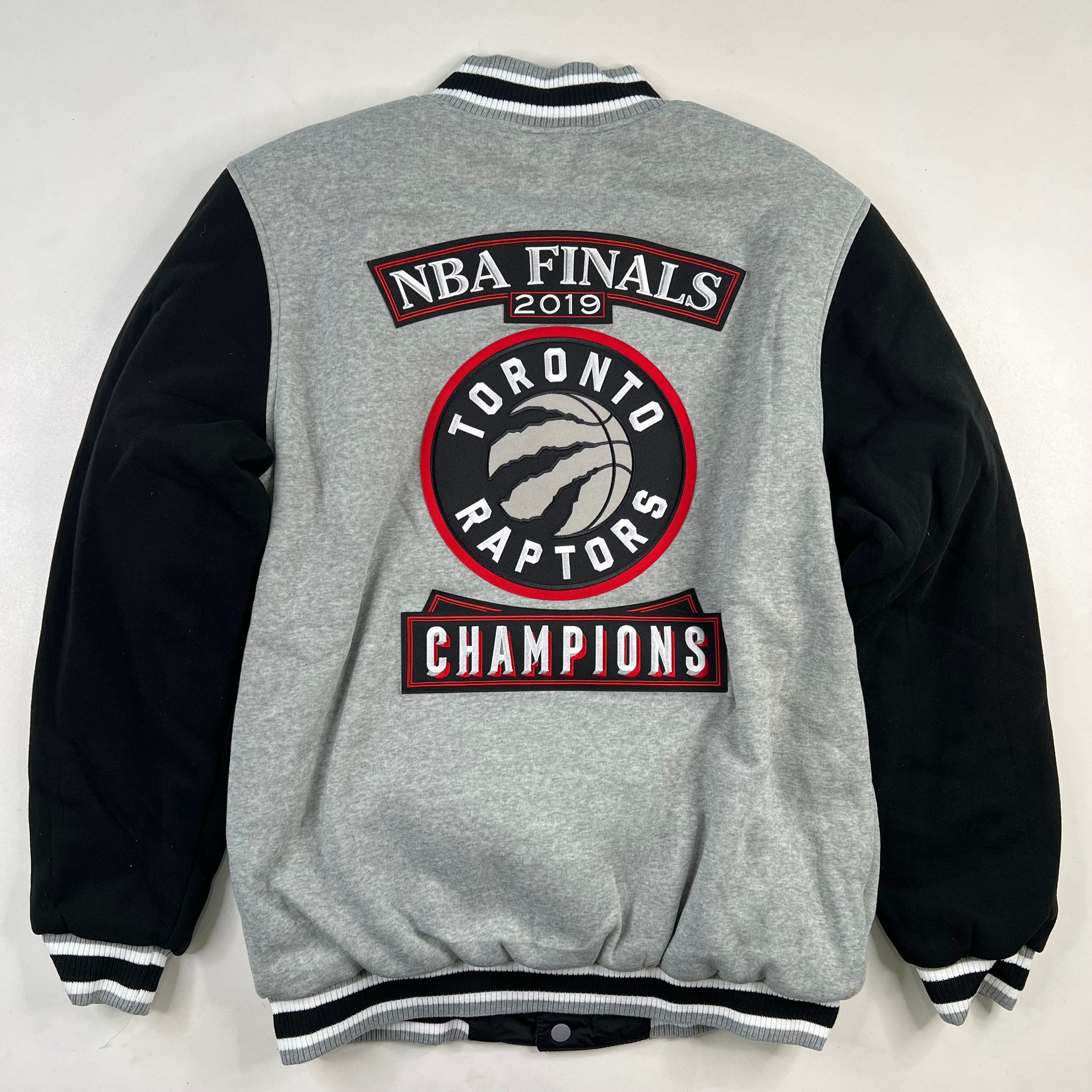 J.H. Sports Jackets Toronto Raptors JH Design 2019 NBA Finals Champions T-Shirt - Black Small