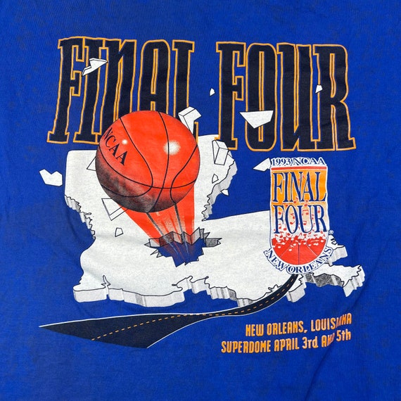 1993 NCAA Final Four T-shirt Sz XL (X316) - image 2