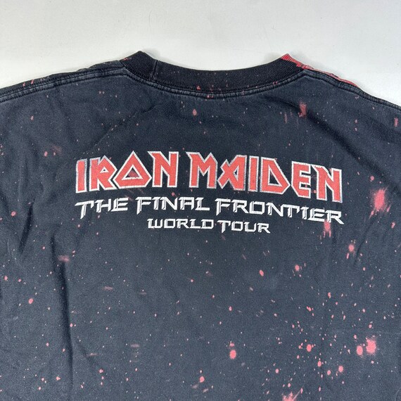 2010 Iron Maiden Tour Shirt Sz Large (A389) - image 5