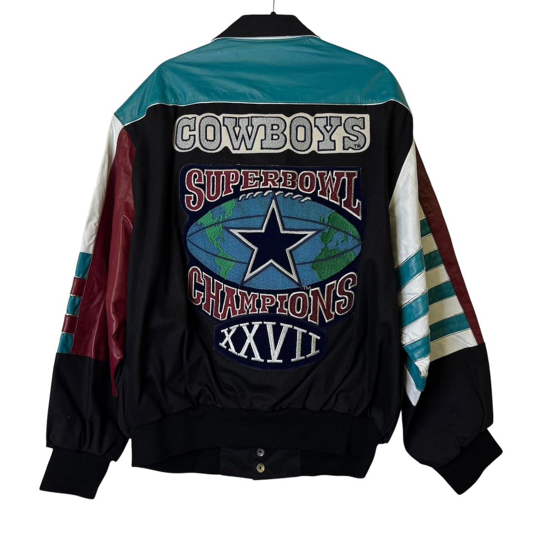 90's Jeff Hamilton Dallas Cowboys Super Bowl Championship Jacket