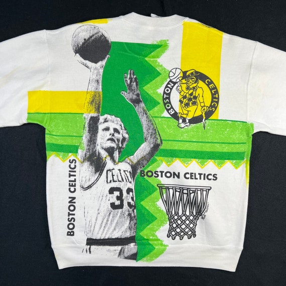 90's Larry Bird Celtics Sweatshirt Men's XL - image 3