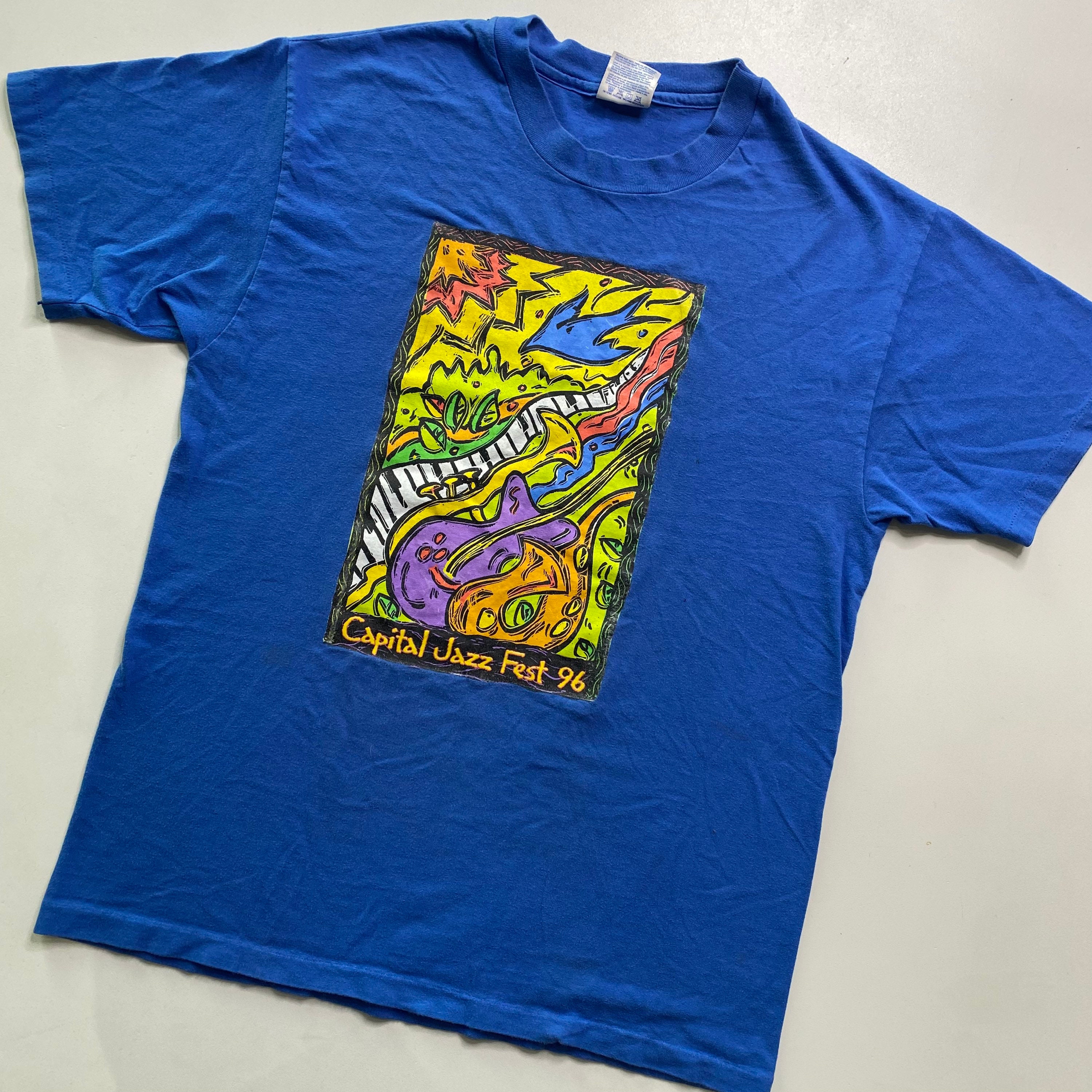 1996 Capital Jazz Fest T-Shirt Men's Large | Etsy