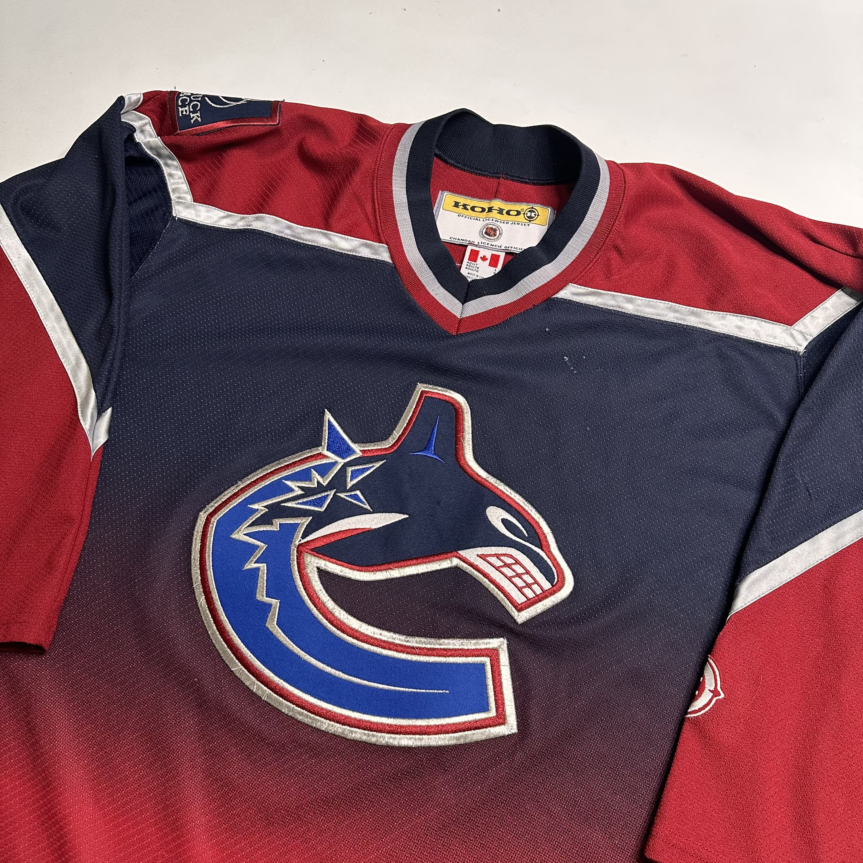VINTAGE - 【KOHO】NHL Canucks アイスホッケーユニフォーム A-3319 VINTAGE - 【KOHO】NHL Canucks アイスホッケーユニフォーム A