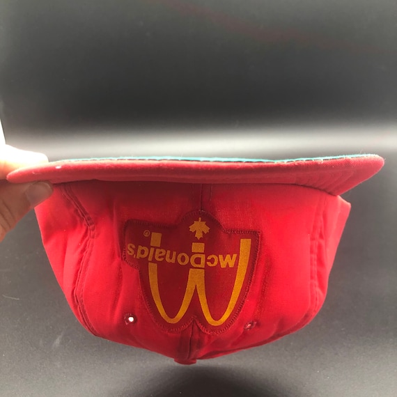 80s McDonald’s Patch Trucker Snapback Hat - image 8