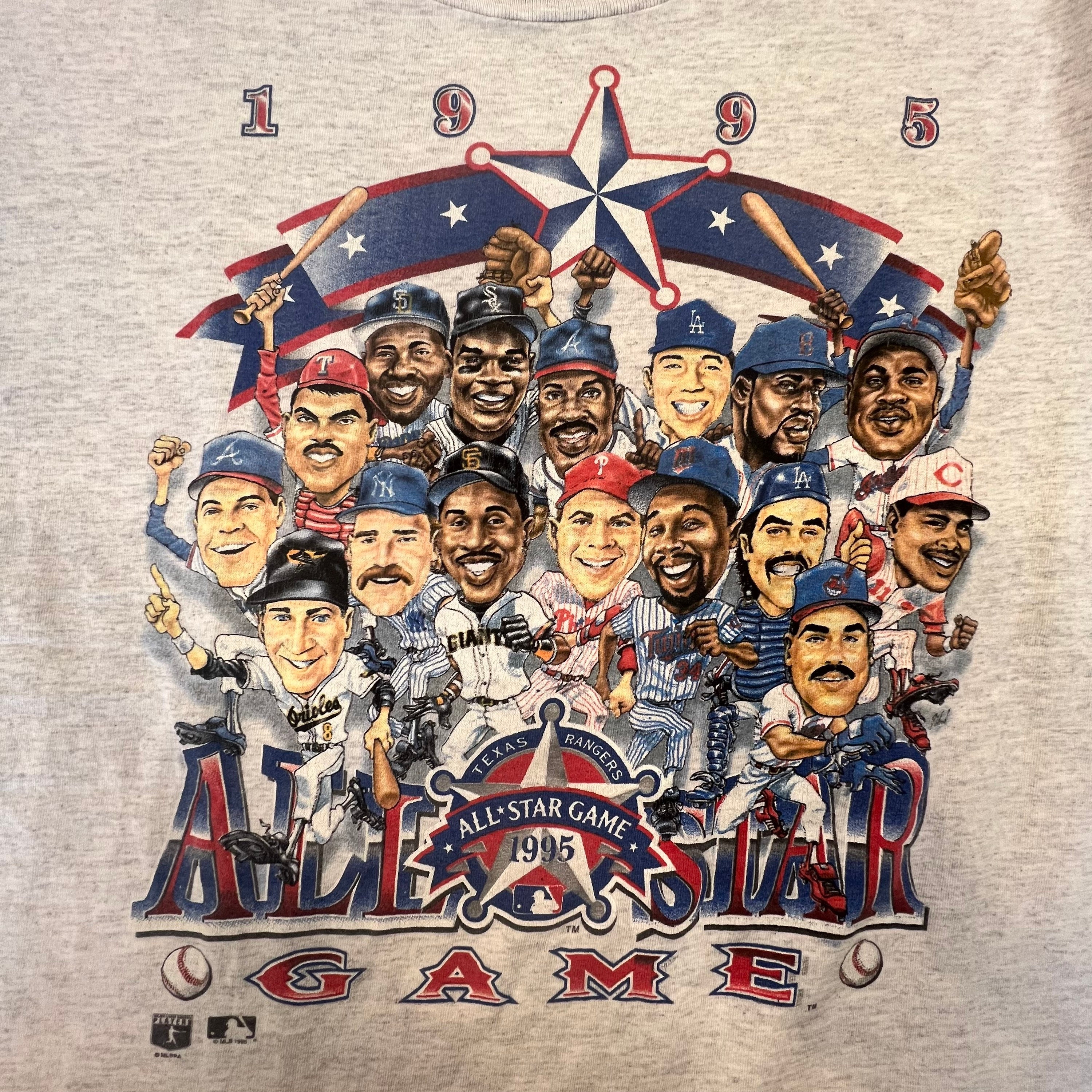 1995年 MLB メジャーリーグ オールスターゲーム Tシャツ Amazon.co.jp: アメリカ メジャーリーグ公式商品 1995年